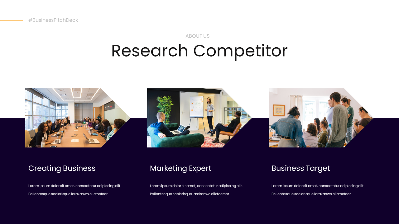 Pitchdot Business Pitch Deck Presentation Presentation Templates